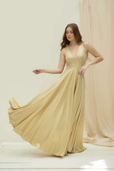 Giorgia Golden Dress